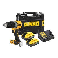 Dewalt DCD805H2T 18v XR G3 Brushless Compact Hammer Drill Driver - 2 x 5.0Ah Powerstack, Charger & TStak Case £279.95